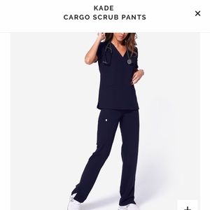 Figs Kade Cargo Pants, Navy, Large